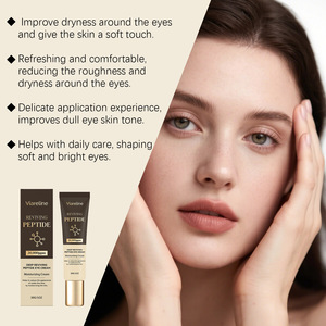 Crème pour les yeux à la niacinamide hydratante légère et facile à appliquer, masser la peau autour des yeux, crème hydratante douce pour les yeux - Product Image 2