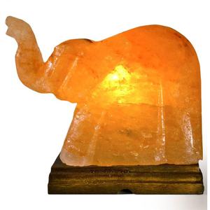 Experimente la magia de la naturaleza de alta calidad con nuestra lámpara única de elefante de sal-Sian Enterprises - Product Image 5