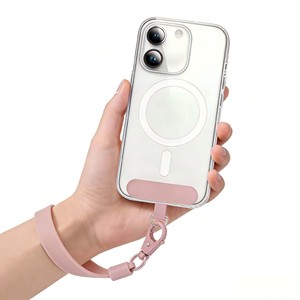 Cinturino da Polso Universale in Silicone Anti-Caduta, Impermeabile ed Ecologico per Telefono, Cordino di Sicurezza Corto per <span class=keywords><strong>Cellulare</strong></span> - Product Image 2