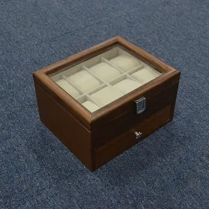 Phantasie Angepasst Lagerung Benutzerdefinierte Hersteller Holz Uhr Box Einzel