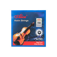 Factory A703-A704 4-Strings Steel Core Violin String Set for Violin Playing & String Instrument Accessories