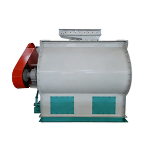 Mélangeur à pales à double arbre avec couteaux volants anti-agglomération pour aliments du bétail/produits chimiques aquatiques, moteur 30-37KW, certifié CE/ISO - Product Image 6