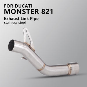 Silencieux d'échappement de <span class=keywords><strong>moto</strong></span> CHMotor, tuyau de liaison intermédiaire modifié, glisse sur pour <span class=keywords><strong>DUCATI</strong></span> <span class=keywords><strong>Monster</strong></span> 821 <span class=keywords><strong>Monster</strong></span> 1200 2014 - 2016 - Product Image 2