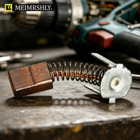 Brosses en carbone pour perceuse sans fil MEIMRSHLY, brosses en cuivre-graphite hautement résistantes à l'usure avec ressort