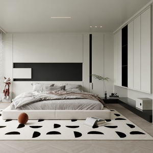 Factory Direct Minimalist Wooden <strong>Bedroom</strong> Furniture Set Custom Bed Frame Wardrobe Bedside Modular Integrated Cabinet Storage <strong>Unit</strong> - Product Image 1