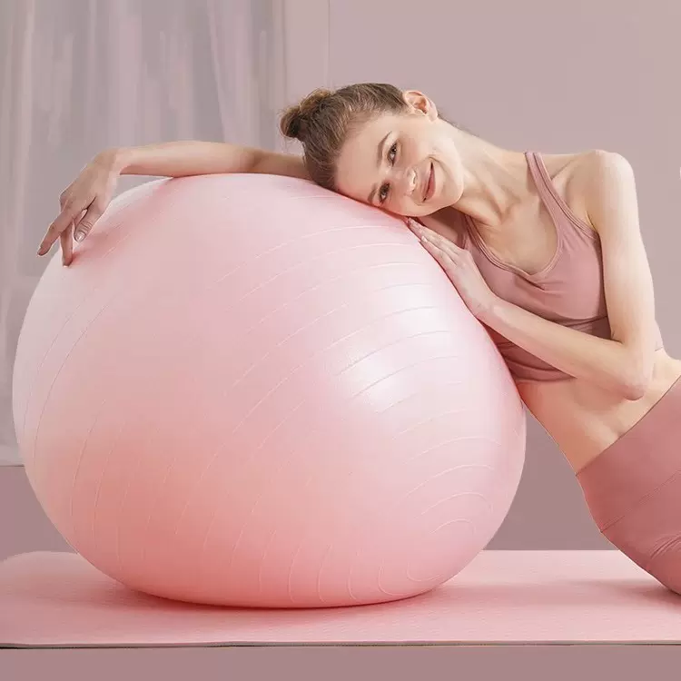 Light Pink Yoga Pregnancy Ball