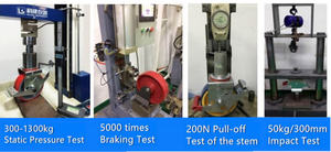Obere Platte 5 Zoll 6 Zoll 8 Zoll Mobile Gerüst rollen PA PU <span class=keywords><strong>Nylon</strong></span> Schwenk rad 600kg 700kg Tragfähigkeit für Bau zwecke - Product Image 4