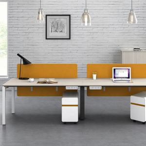 Bureau de travail modulaire en fer moderne pour le personnel de bureau, avec tiroir, pour 2, 4, 6 ou <span class=keywords><strong>8</strong></span> personnes - Product Image 3
