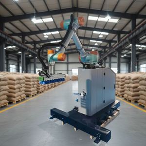 Nuevo Sistema de Paletización Robótica Colaborativa, Motor con Capacidad de Carga de 30 kg, Velocidad de 7 Piezas/min para Apilado/Desapilado de Bolsas/Botellas/Cartones en Almacenes - Product Image 1