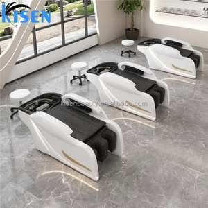 Fauteuil de coiffure thaïlandais moderne KISEN pour salon, lit de lavage, fauteuil de massage électrique 4D pour le corps entier et le spa capillaire - Product Image 5
