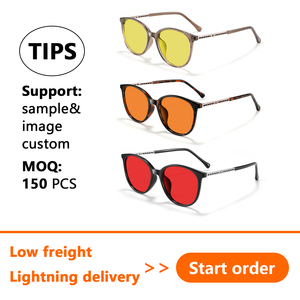 Gafas Ópticas de Alta Calidad en Existencia, Clásicas, Ultraligeras, Material TR90, Lentes Naranja CR39, 100% Anti Luz Azul para Hombre y Mujer - Product Image 2