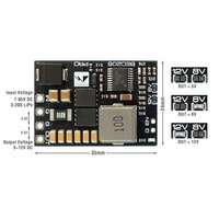 MATEKSYS BEC20S-PRO Régulateur abaisseur de tension large plage 7-85V 5A réglable 5.2V 8V 12V Module d'alimentation BEC Buck pour Drone RC Avion