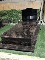 Nouvelles pierres tombales et monuments en granit Aurora de style européen East Stone