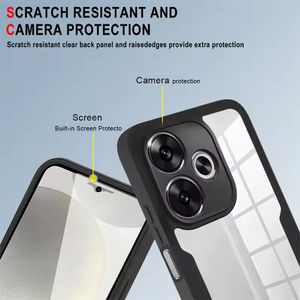 Protector de Pantalla TPU de 360 Grados, Funda Transparente Antihuellas para Redmi 13 4G, Carcasa a Prueba de Golpes - Product Image 4