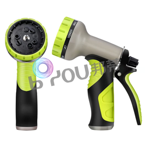 Expandable 10 Pattern <b>Spray</b> Nozzle Lightweight Retractable Latex with 3/4 Solid Brass Connectors - Product Image 5