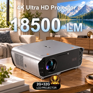 OEM ve ODM 4K Ultra HD Gündüz Projektörü 18500LM Akıllı Film Projektörü NFC HDR WIFI6 RJ45 Oyun Ofis Dış Mekan Ev Projektörü - Product Image 1