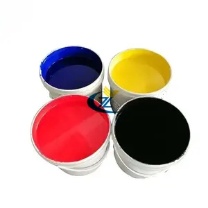 Druck Tinte Flexo Tinte Pigment auf Wasserbasis Blau Rot Gelb Grün
