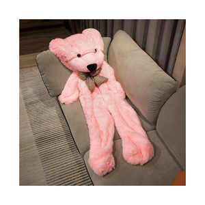 Cappotto di pelle di orso di <span class=keywords><strong>peluche</strong></span> vuoto da 60CM a 200cm a buon mercato gigante non imbottito morbido con guscio di grande pelle semilavorati <span class=keywords><strong>peluche</strong></span> morbido per bambini - Product Image 2