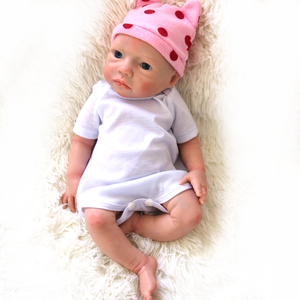 Muñeca Bebé <span class=keywords><strong>Reborn</strong></span> de Silicona en Oferta, Hermosa Muñeca Bebé <span class=keywords><strong>Reborn</strong></span> Personalizada de 18 Pulgadas, Linda Muñeca Bebé <span class=keywords><strong>Reborn</strong></span> de Silicona - Product Image 6
