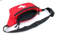 Sac banane de sport rouge en gros sur Alibab, portable, étanche, sac de poitrine de premiers secours d'urgence