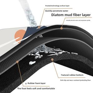 Alfombrilla antideslizante de secado rápido para cocina y baño, alfombrilla suave para pies de poliéster de tierra de diatomeas, Cocina Para el hogar, diatomita - Product Image 1