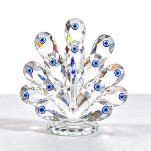 Nuevo Cristal de Pavo Real, Regalo para Ceremonia de Inauguración, Decoración para Sala de Estar, Artesanía en Cristal y Pieza Decorativa - Product Image 2