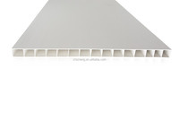 Panneau creux en PVC durable pour clôture de chantier, robuste