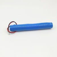 Batterie cylindrique au lithium-ion personnalisée DTP 18650 2S1P 1S2P 3S1P 7.4V 11.1V 1200MAH 2200mAh avec protection BMS intégrée