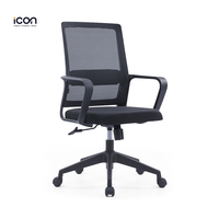 Chaises ergonomiques de client de bureau de tissu de chaise de visiteur de bureau