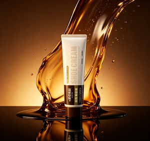 Tubo de PE Blanco de 30 mm de Diámetro, Impresión Personalizada, Envase Vacío para Crema Nutritiva para el Cuidado del Cuero, Tubo Exprimible para Crema para Zapatos, Proveedor OEM - Product Image 1