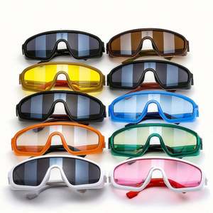 Gafas de Sol Vintage de Moda para Mujer, Montura Grande, Gafas de Sol Negras para Hombre, Protección UV400, Gafas de Sol de Gran Tamaño 2021 - Product Image 6