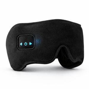 Masque de <span class=keywords><strong>sommeil</strong></span> USB Type-C avec <span class=keywords><strong>musique</strong></span> Bluetooth, batterie de 6 heures pour les dormeurs latéraux, couvre-yeux léger pour les voyages et la méditation - Product Image 1