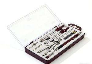 Juego de <span class=keywords><strong>Compás</strong></span> de Geometría <span class=keywords><strong>Profesional</strong></span> de 9 Piezas, Duradero, con <span class=keywords><strong>Compás</strong></span> de Metal de Precisión para Uso Escolar y Estudiantil - Product Image 6