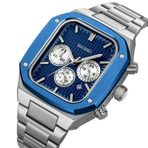 SKMEI 2201 새로운 도착 남성 쿼츠 골드 손목시계 사용자 정의 로고 시계 럭셔리 디자인 reloj - Product Image 2