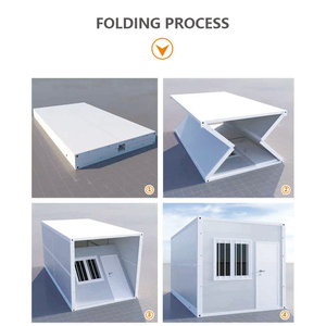 <span class=keywords><strong>3X</strong></span> Maisons préfabriquées pliantes NEST, livraison directe d'usine, maisons modulaires, caravane pliante de 19 pieds - Product Image 4