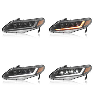 Pour <span class=keywords><strong>Honda</strong></span> <span class=keywords><strong>Civic</strong></span> 8ème génération 2006-2010, ensemble de phares LED, clignotants séquentiels DRL - Product Image 5