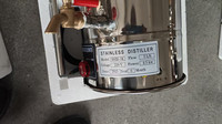 Distillateurs d'eau industriels électriques automatiques d'acier inoxydable de la coupure 5L/10L/20L pour l'usage de ménage médical