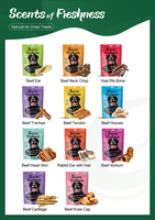Fourniture directe d'usine Friandises pour chiens de buffle de qualité supérieure Trachée de boeuf Ingrédients naturels Aliments pour chiens séchés pour animaux de compagnie Friandises séchées à l'air