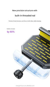 Support de tableau de bord de voiture à vide mains libres pour femmes avec support de téléphone à chaîne en silicone pour un accès facile pendant la conduite - Product Image 6