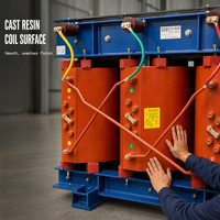 Transformateur sec 30kVA-2500kVA triphasé 6kV-35kV 220V-660V en résine époxy pour la distribution d'énergie électrique, personnalisé