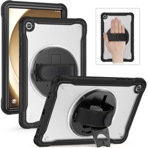 Trong suốt Slim <span class=keywords><strong>TPU</strong></span> Tablet trường hợp bìa cho <span class=keywords><strong>Samsung</strong></span> Galaxy Tab <span class=keywords><strong>A9</strong></span> cộng với các tính năng chân đế - Product Image 2