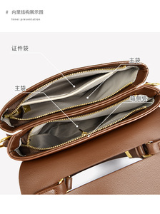 Sac messager de luxe pour femme, sac à bandoulière de haute qualité pour femme, sac à main pour femme - Product Image 5