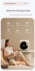 Mini machine à laver et sèche-<span class=keywords><strong>linge</strong></span> électrique portable de <span class=keywords><strong>3kg</strong></span>, silencieuse et efficace, nouveau modèle pour les sous-vêtements et les chaussettes de la maison - Product Image 4