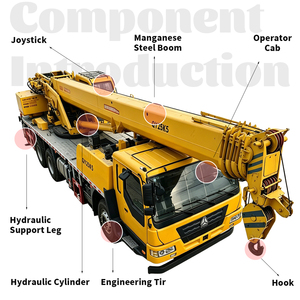 Heavy Duty All Terrain <b>Crane</b> With Extended Reliable for Large Scale Projects Heavy Duty All Terrain <b>Crane</b> With Extended - Product Image 2