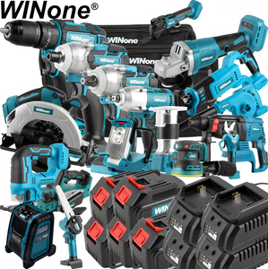 <span class=keywords><strong>Mejor</strong></span> <span class=keywords><strong>Precio</strong></span> de alta <span class=keywords><strong>calidad</strong></span> 10 en Uno 4.0Ah 3.0Ah Sin escobillas winone 20-v Max kits combinados inalámbricos de iones de litio - Product Image 2