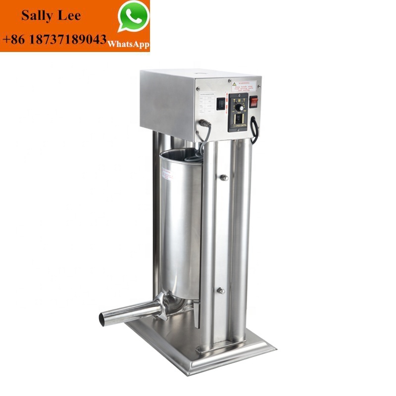 stainless steel electric sausage stuffer making machine for commercial use