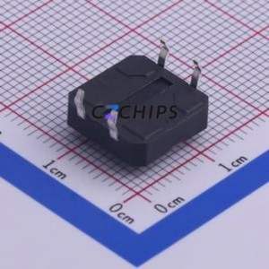 TS-1003-05026 Tactile Switch Through hole-4P,12x12mm Switch Single Pole Single Throw Round Button Through Hole 12mm - Product Image 2