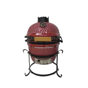 Auplex <span class=keywords><strong>Tandoor</strong></span> Four Glaçure nacrée Extérieur 13 "Barbecue multifonction Céramique Charbon de bois BBQ Kamado <span class=keywords><strong>Grill</strong></span> - Product Image 2