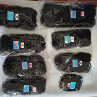 100% cheveux humains vierges Afro crépus bouclés en vrac cheveux humains bruts Remy en vrac tressage de cheveux humains pour les femmes Dreadlock Extensions