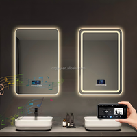 Espejo Inteligente de Pared con Luces LED y Garantía de 5 Años, Espejo Rectangular para Baño, Venta al Por Mayor de Fábrica